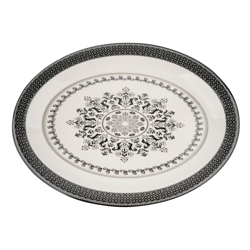 Sky Melamine Rice Dish, New Black, 1-Pack - Main Image