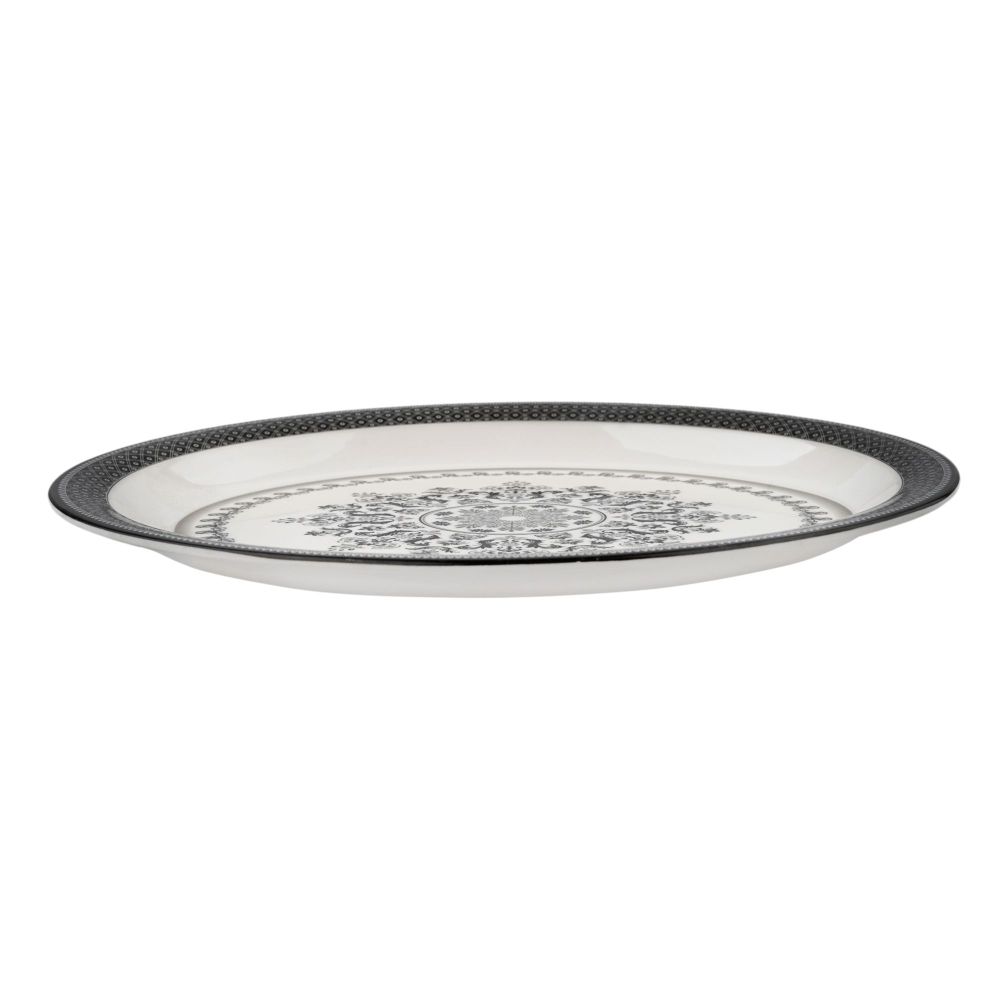 Sky Melamine Rice Dish, New Black, Small - Main Image