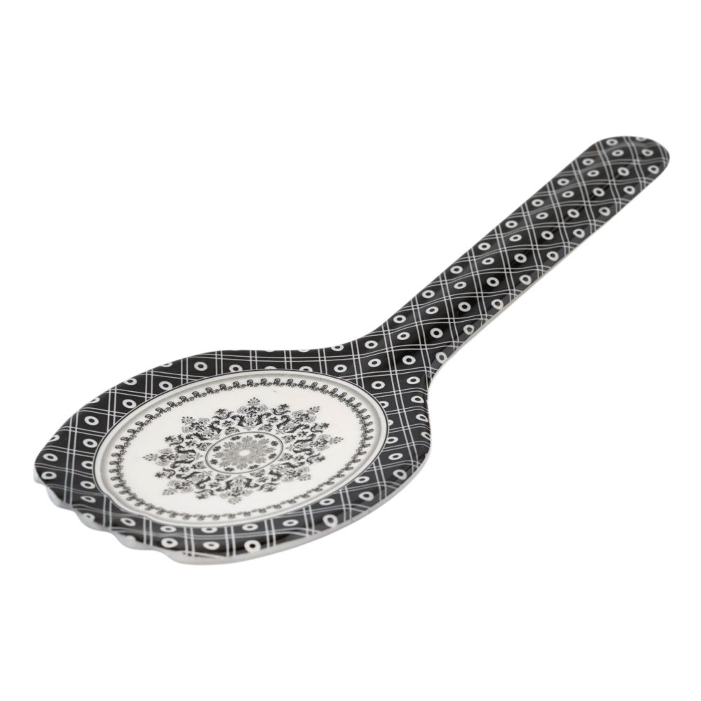Sky Melamine Rice Spoon Big, New Black, 1-Pack - Main Image