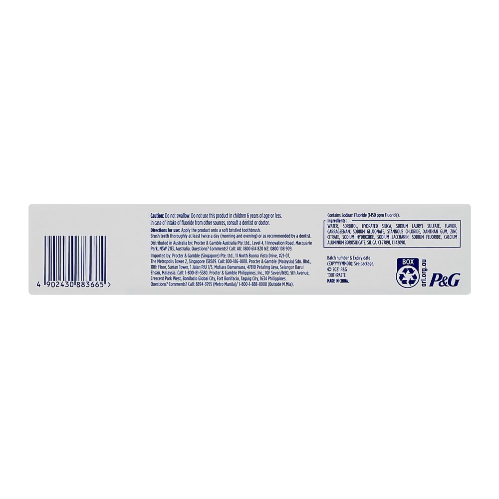 Oral-B Pro-Health Complete Defence System Toothpaste, 110g - Image 4