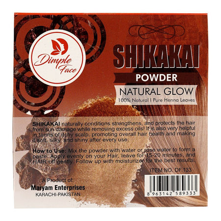 Dimple Face Natural Glow Shikakai Powder, 100g, DF-133 - Image 2