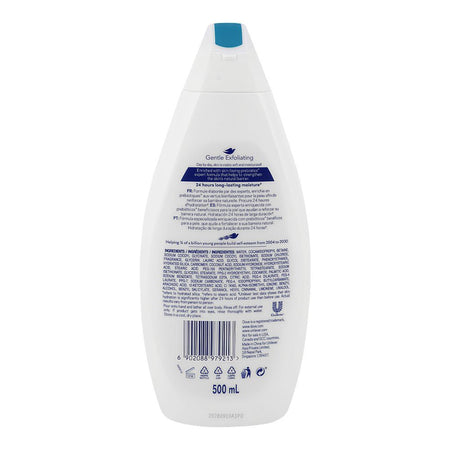Dove Gentle Exfoliating Triple Moisture Serum Body Wash, 500ml - Image 2