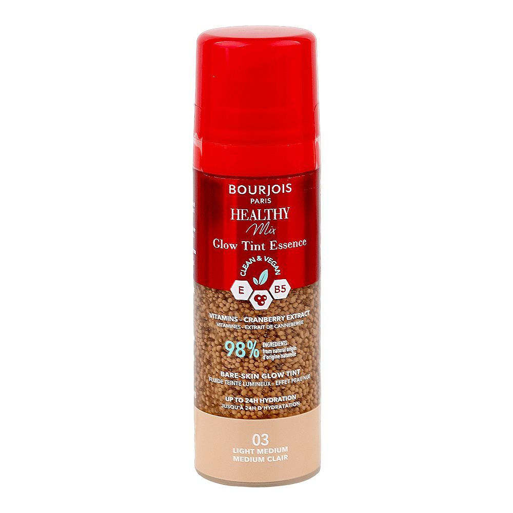Bourjois Healthy Mix Glow Tint Essence, Vegan, 03 Light Medium - Main Image