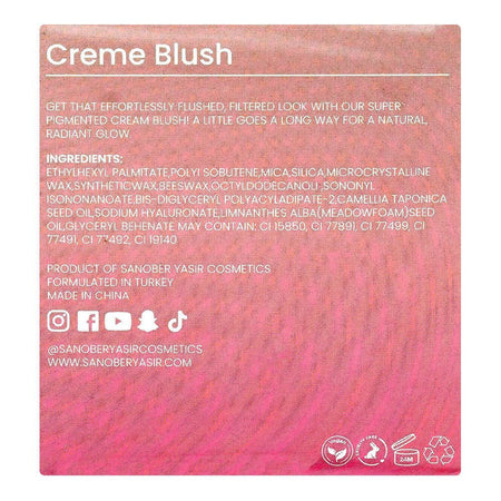 Sanober Yasir Creme Blush, She's Dreamy, 3g - Image 4
