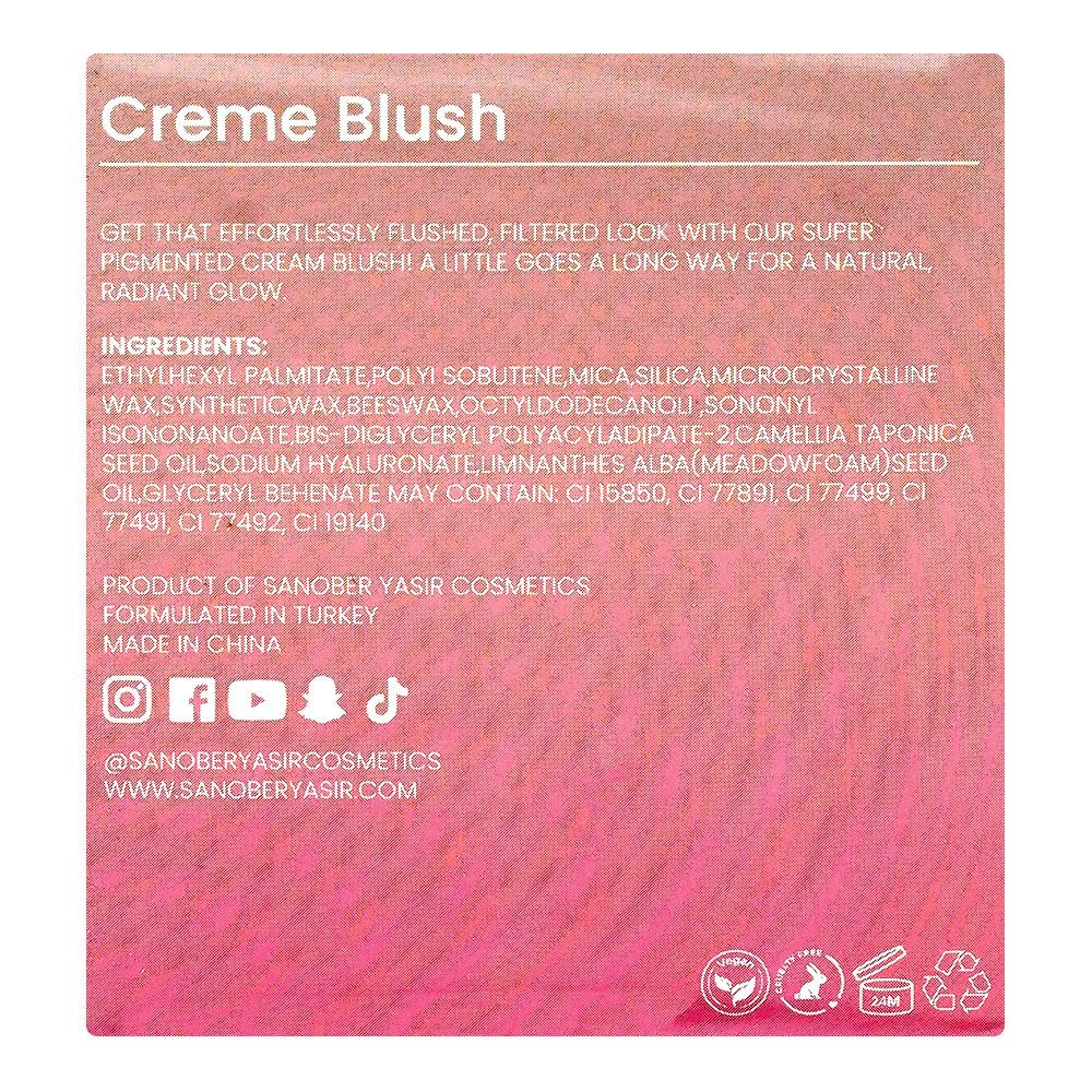 Sanober Yasir Creme Blush, She's Dreamy, 3g - Image 4