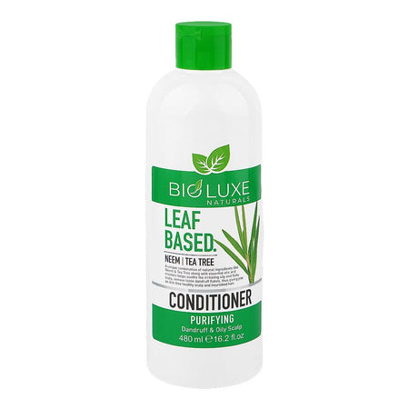 Bio Luxe Naturals Leaf Based Neem & Tea Tree Purifying Conditioner, For Dandruff & Oily Scalp, 480ml - Main Image