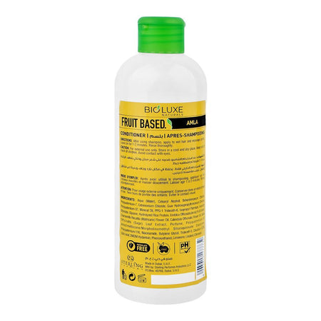 Bio Luxe Naturals Fruit Based Amla Repairing Conditioner, Niacinamide, Citric Acid, For Dry & Frizzy Hair, 480ml - Image 2
