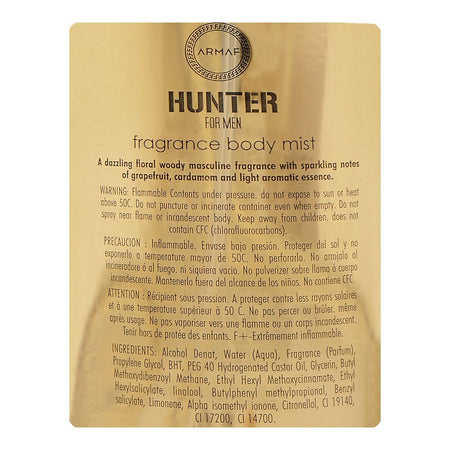 Armaf Hunter For Men Fragrance Body Mist 250ml - Image 3