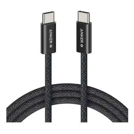 Anker Zolo 240W USB-C To USB-C Cable, 3.3ft, Braided Black, A8060H11 - Main Image