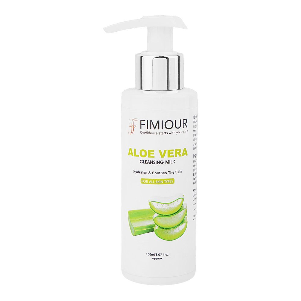 Elmore Fimiour Aloe Vera Cleansing Milk, For All Types Of Skin, 150ml - Main Image