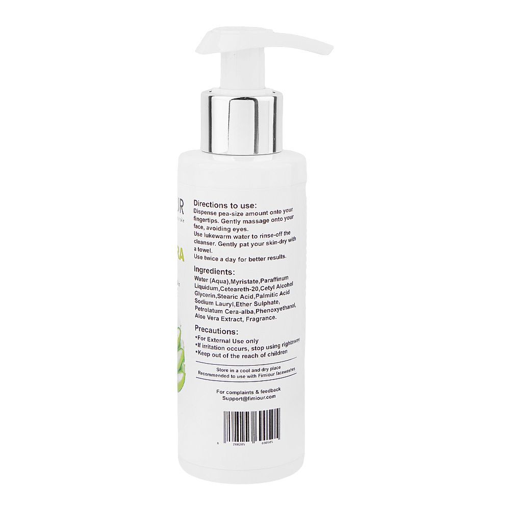 Elmore Fimiour Aloe Vera Cleansing Milk, For All Types Of Skin, 150ml - Image 3