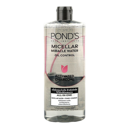 Pond's Activated Charcoal Oil Control Micellar Water, Citric Acid, 400ml - Main Image