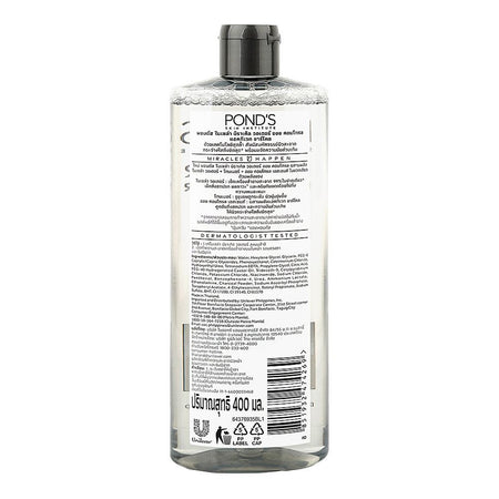 Pond's Activated Charcoal Oil Control Micellar Water, Citric Acid, 400ml - Image 2