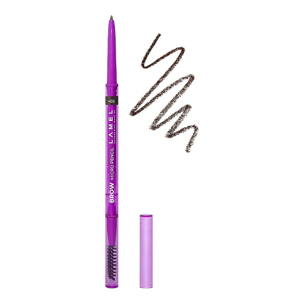 Lamel Brow Micro Eye Pencil, 402 Brunette - Main Image