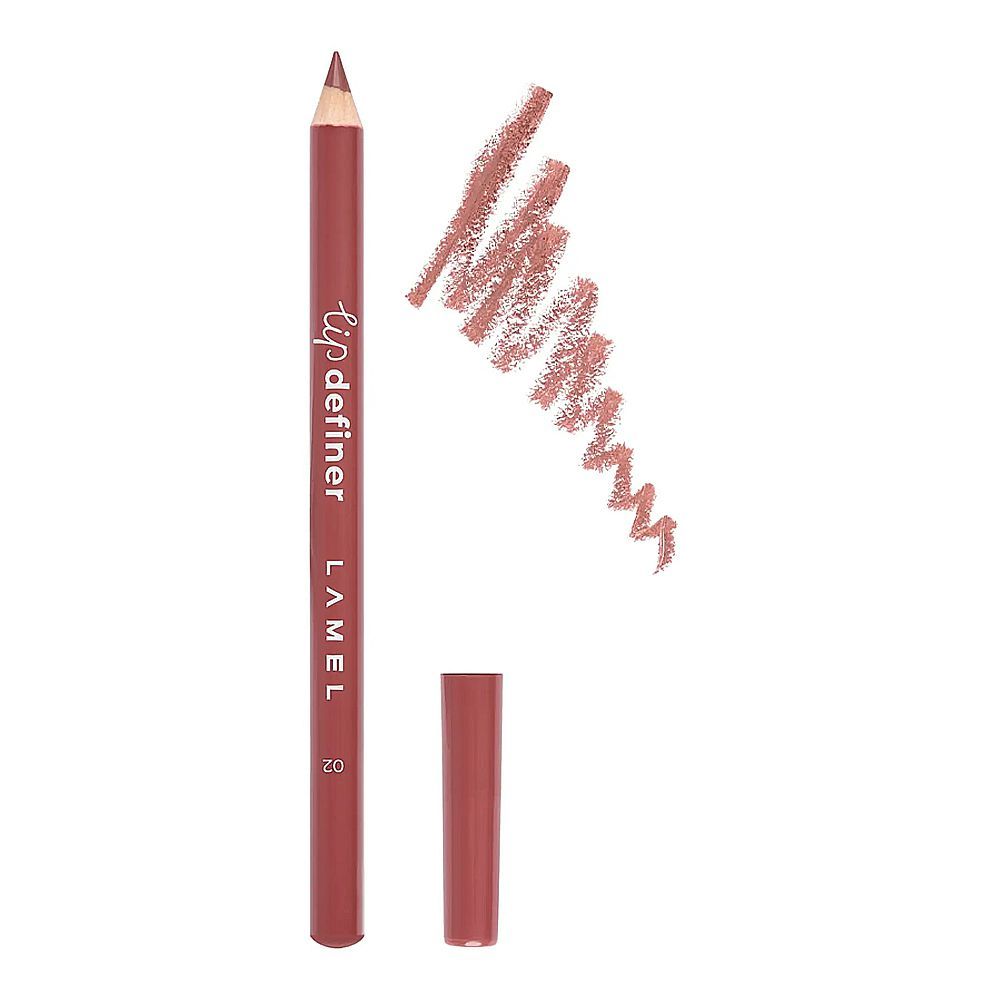 Lamel Lip Definer Contour Lip Pencil, 02 Beige, 1.1g - Main Image