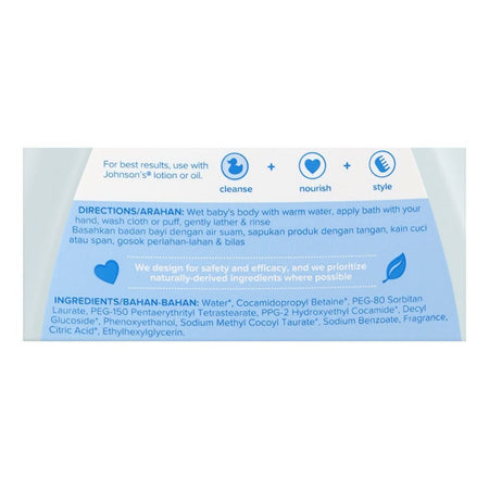 Johnson's Baby Bath, Paraben, Phthalates Free & Sulfates Free, 1000ml - Image 3