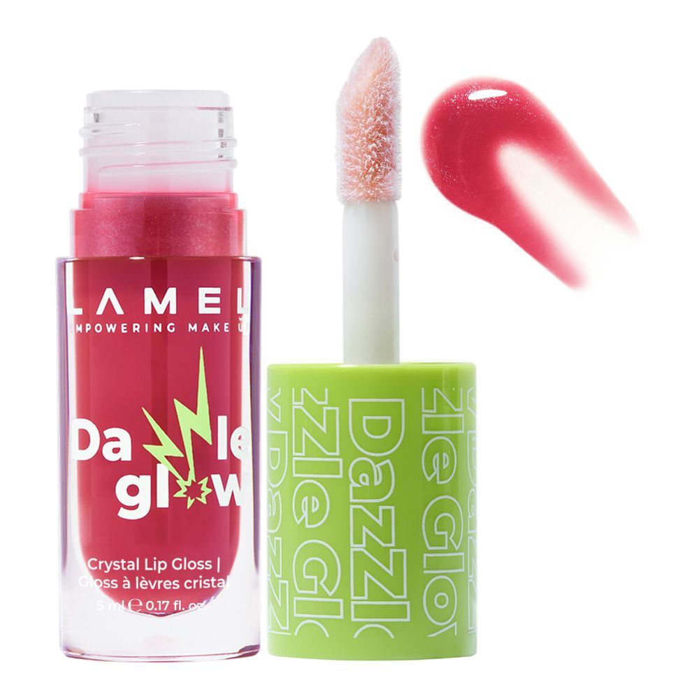 Lamel Dazzle Glow Crystal Lip Gloss, 410 Allure, 5ml - Main Image