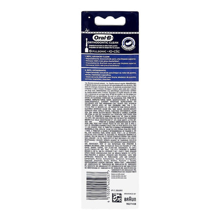 Oral-B Pro Series Orthodontic Clean Replacement Brush Heads, 2-Pack - Image 2