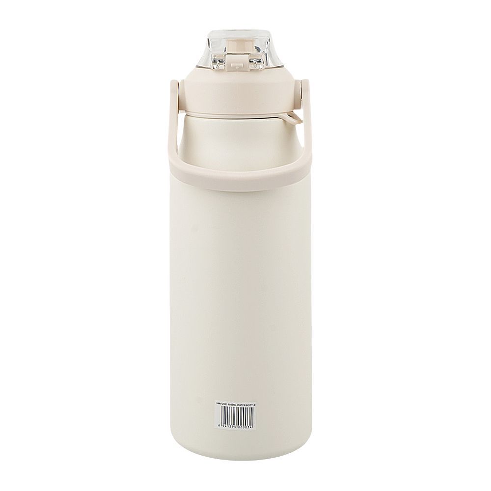 Homeatic Steel Water Bottle, 1800ml, White, HMV-2003 - Image 2