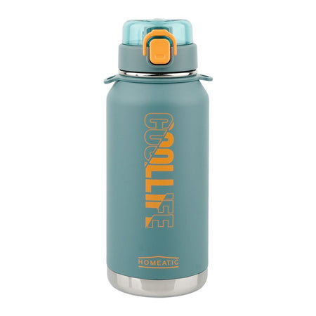 Homeatic Steel Water Bottle, 1100ml, Green, HMV-2004 - Main Image