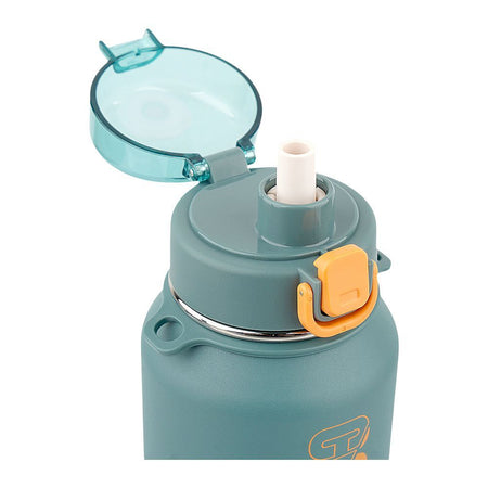 Homeatic Steel Water Bottle, 1100ml, Green, HMV-2004 - Image 3