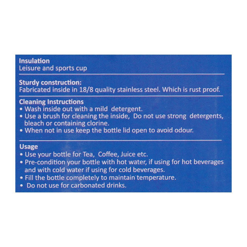 Homeatic Steel Water Bottle, 1100ml, Black, HMV-2004 - Image 7