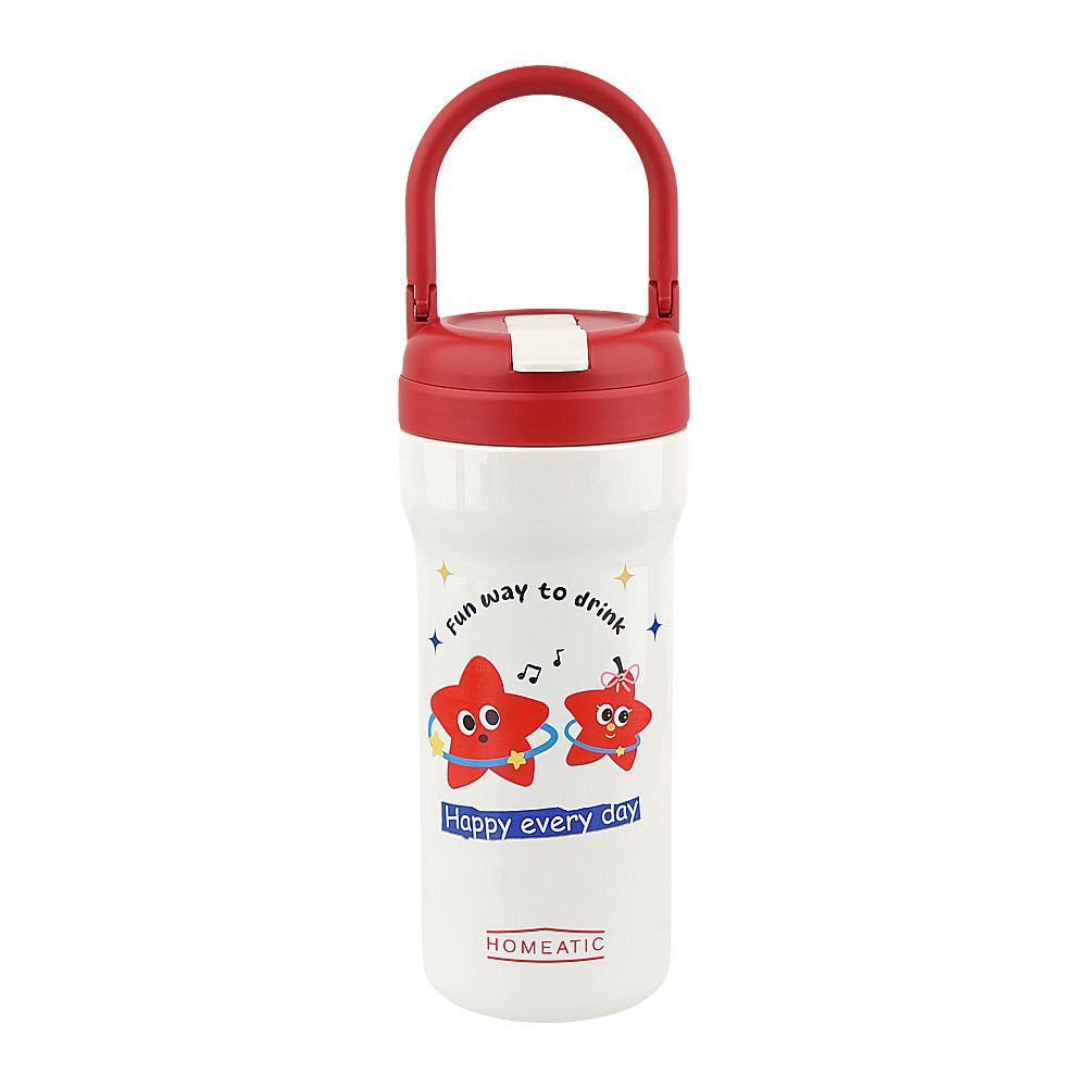 Homeatic Steel Water Bottle, 730ml, Red, HMV-2006 - Main Image
