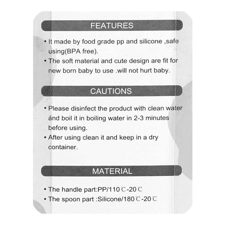 Mum Love Baby Silicone Spoon, BPA Free, 0+ Months, Yellow, D6318-1 - Image 3