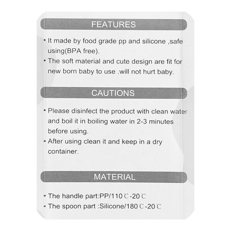 Mum Love Baby Silicone Spoon, BPA Free, 0+ Months, Brown, D6318-2 - Image 3