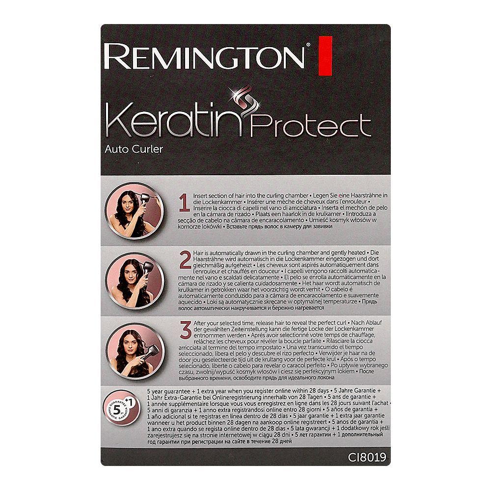 Remington Keratin Protect Auto Hair Curler, CI8019 - Image 4