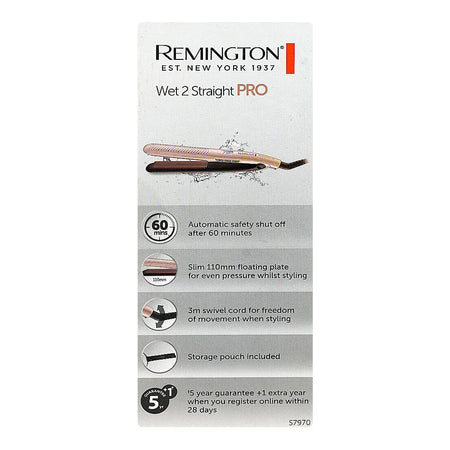 Remington Wet 2 Straight Pro Hair Straightener, S7970 - Image 3