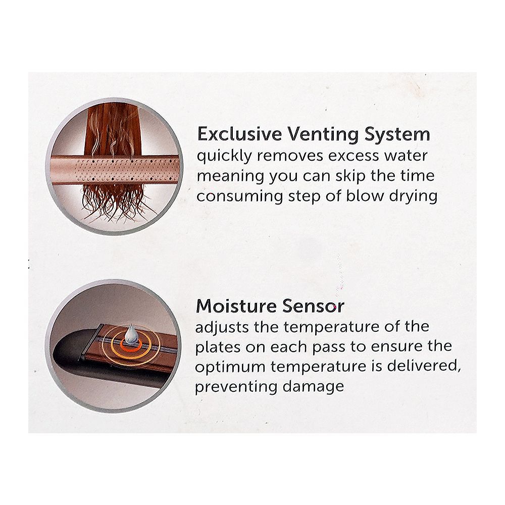 Remington Wet 2 Straight Pro Hair Straightener, S7970 - Image 5