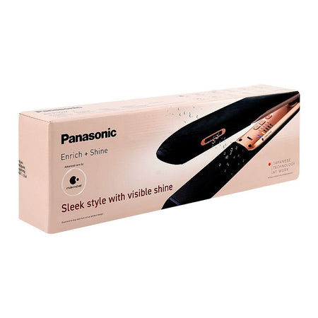 Panasonic Enrich + Shine Nanoe Hair Straightener, 100-240V, EH-PHS9KK825 - Image 2