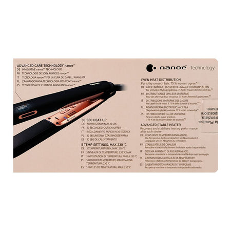 Panasonic Enrich + Shine Nanoe Hair Straightener, 100-240V, EH-PHS9KK825 - Image 6