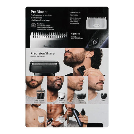 Braun All-in-Series 7 11-In-1 Hair Trimmer, 120 Minutes Run Time, Waterproof, AIO-7540 - Image 3