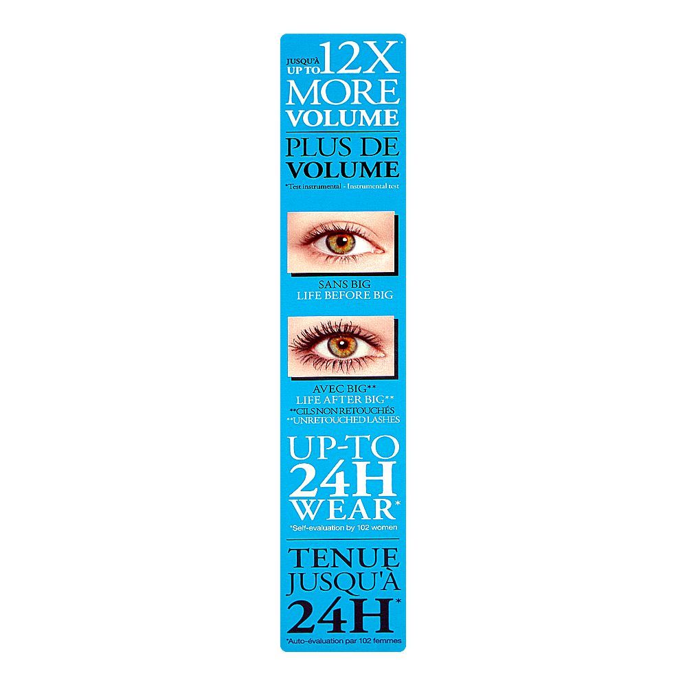 Lancome Paris Monsieur Big Grand Volume Waterproof Mascara, 01 Big It The New Black, 10ml - Image 4