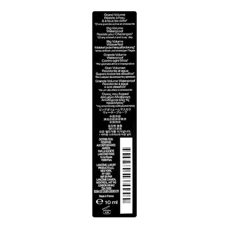 Lancome Paris Monsieur Big Grand Volume Waterproof Mascara, 01 Big It The New Black, 10ml - Image 6