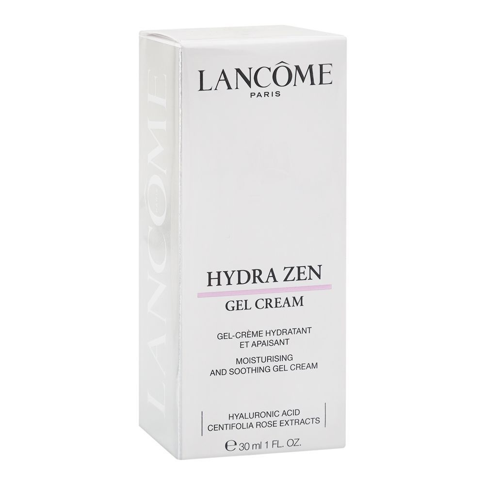 Lancome Paris Hydra Zen Gel Cream, Citric Acid, Hyaluronic Acid, For All Types Of Skin, 30ml - Main Image