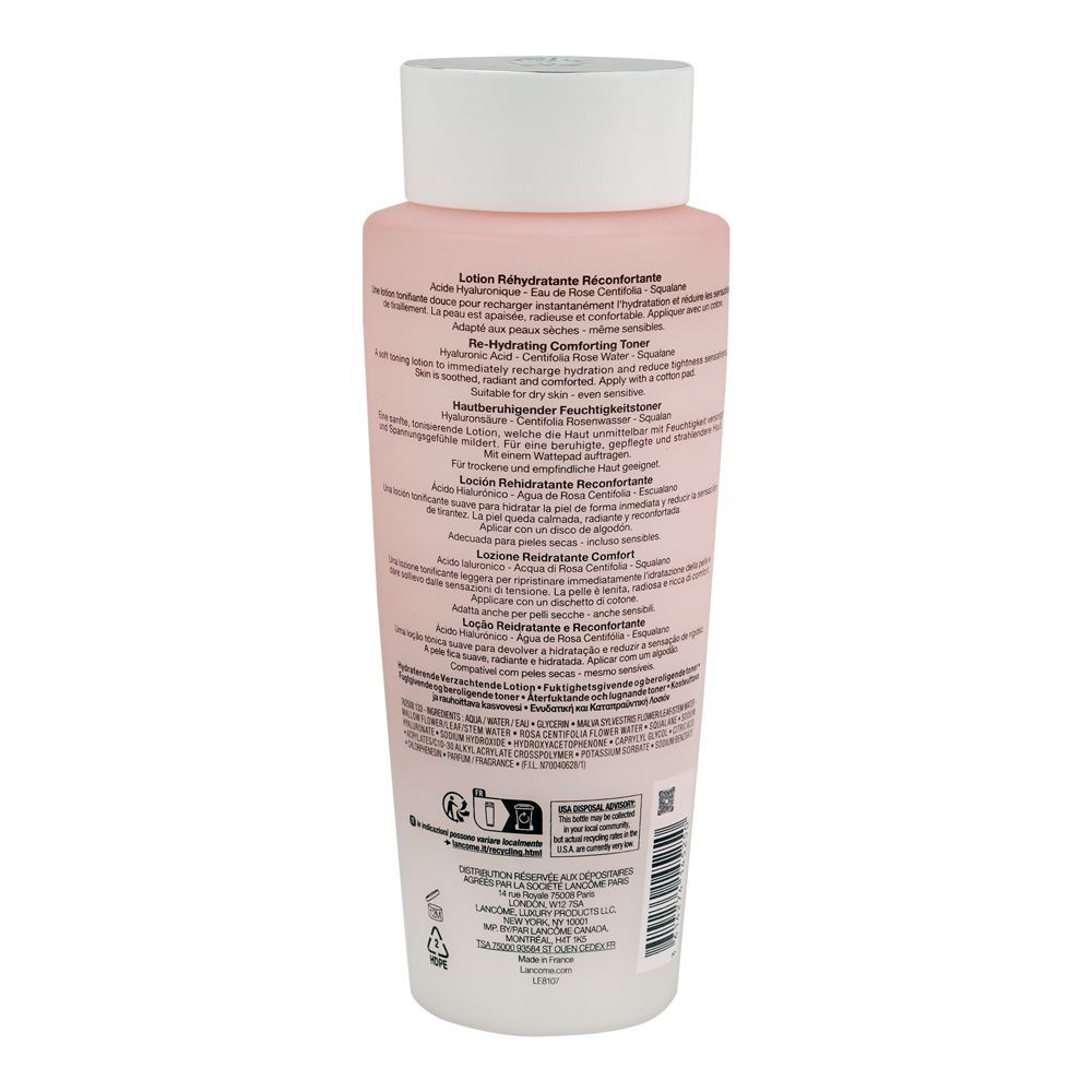 Lancome Paris Tonique Confort Re-Hydrating Comforting Toner, Citric Acid, For Dry Skin, 400ml - Image 2