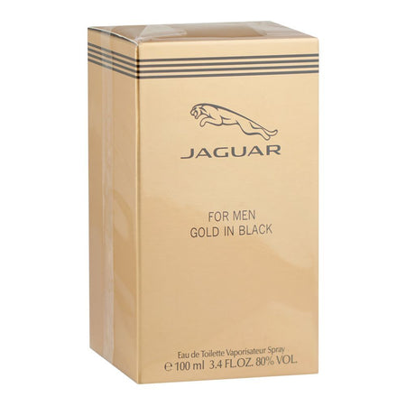 Jaguar Gold In Black For Men, Eau De Toilette, 100ml - Image 2