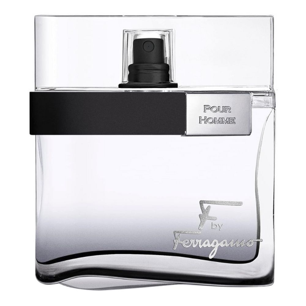 Salvatore Ferragamo F By Ferragamo Black Pour Homme, Eau De Toilette, For Men, 100ml - Main Image