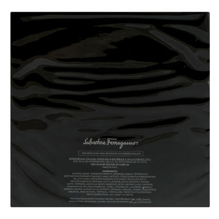 Salvatore Ferragamo F By Ferragamo Black Pour Homme, Eau De Toilette, For Men, 100ml - Image 3