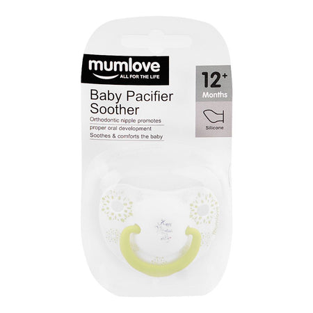 Mum Love Baby Pacifier Soother, 12+ Months, Green, P3638 - Main Image
