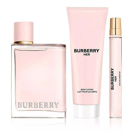 Burberry Her For Women, Eau De Parfum 100ml + Eau De Parfum 10ml + Body Lotion 75ml - Main Image