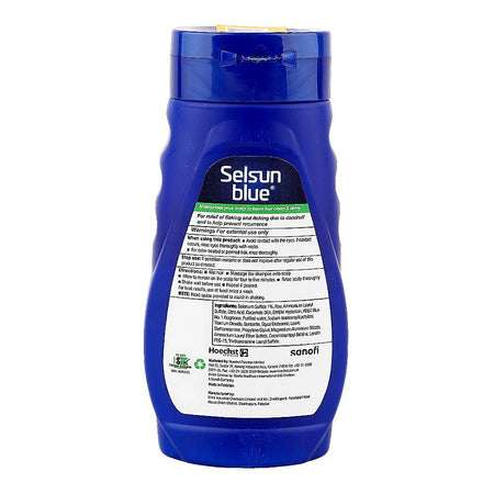 Selsun Blue Solenium Sulfide 1% Moisturizing Formula Anti-Dandruff Shampoo, Citric Acid, 180ml - Image 2
