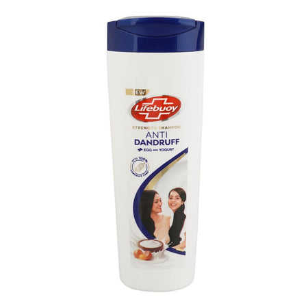 Lifebuoy Egg & Yogurt Anti Dandruff Strength Shampoo, Niacinamide, Citric Acid, 370ml - Main Image