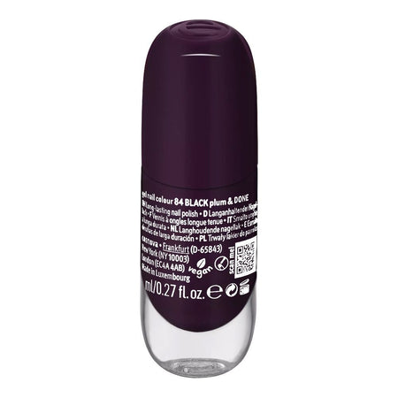 Essence Gel Nail Colour, 84 Black Plump & Done, 8ml - Image 3