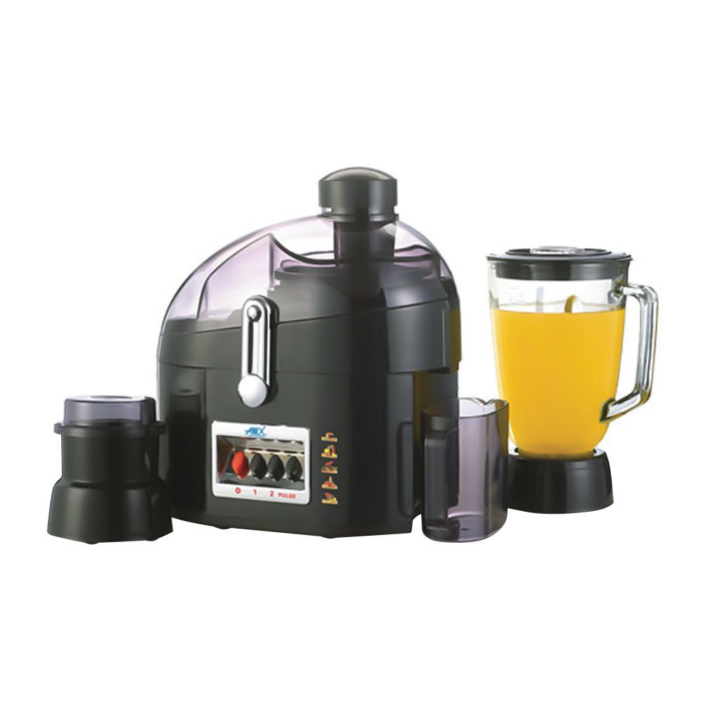 Anex Deluxe Juicer Blender Dry Mill, 600W, 220-240V, 500ml Container, Black, AG-180GL - Main Image