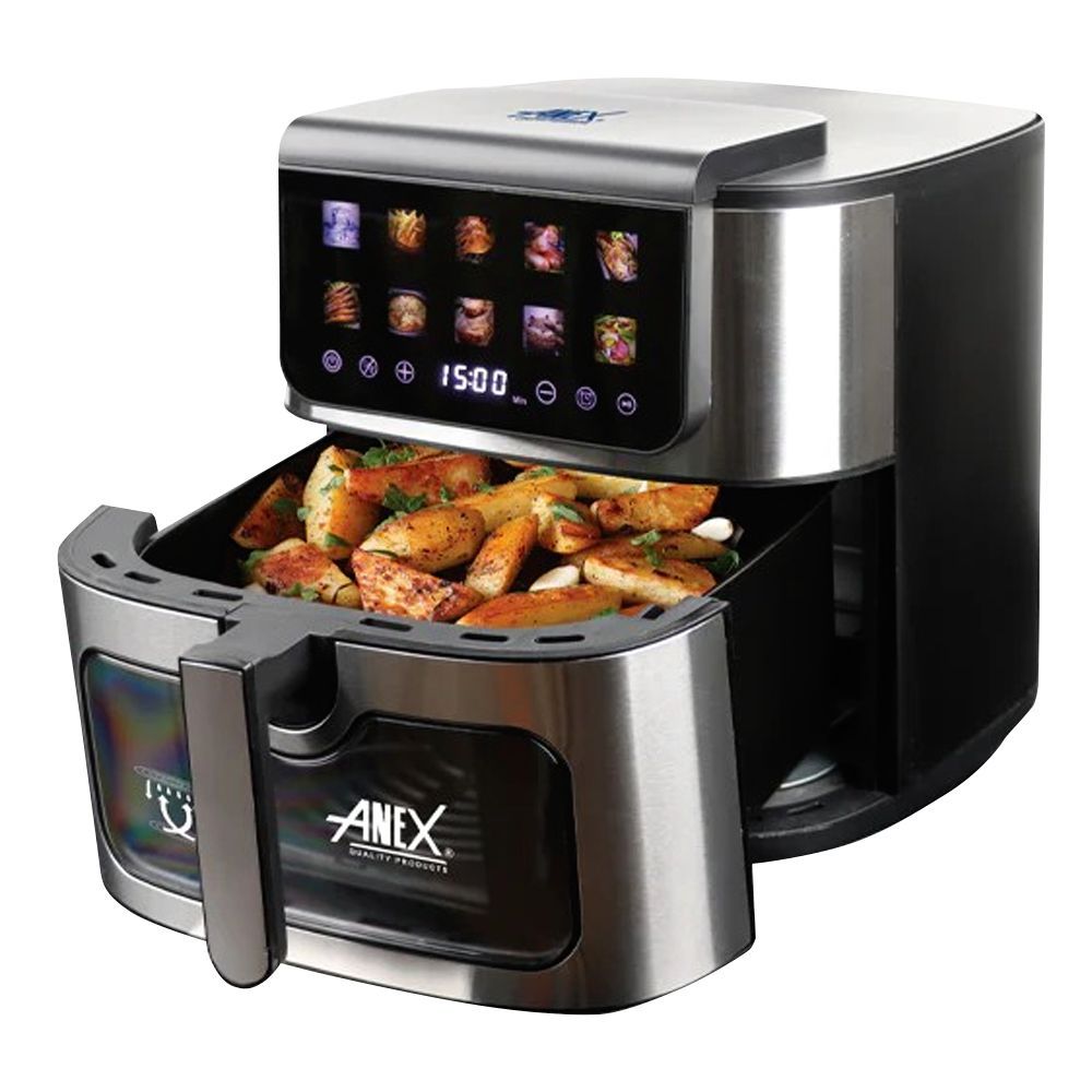 Anex Deluxe Air Fryer, 1700 + 500W, 220-240V, 8 Liters, AG-2125 - Main Image