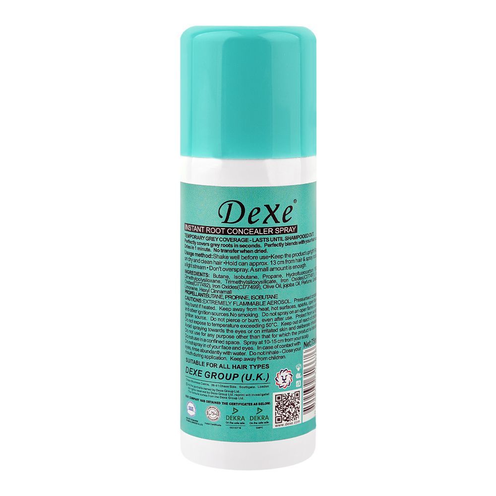 Dexe Magic Retouch Light Brown Instant Root Concealer Spray, For All Types Of Hair, 75ml - Image 2